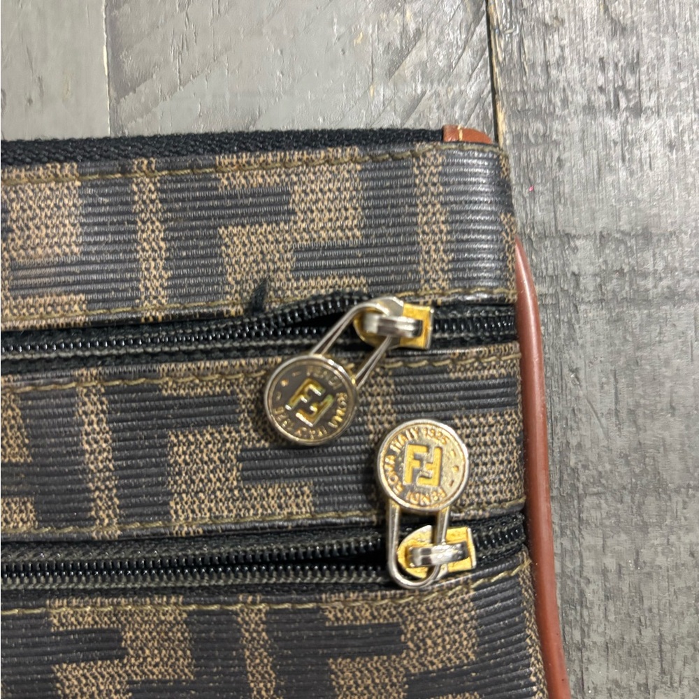 Fendi Vintage Zucca Print Pouch/Clutch - Picture 3 of 5